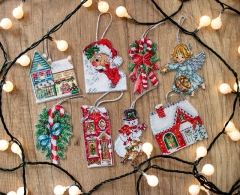 Leti Stitch Stickpackung - Christmas Toys Nr. 2 - 8 Motive