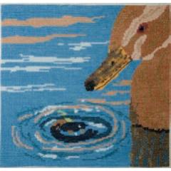 Fremme Stickpackung - Ente 25x25 cm