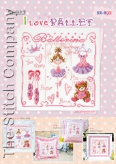 Stickvorlage Shiny Room - Sampler Ballett (Ausverkauf)