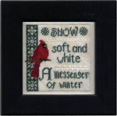 Stickvorlage Erica Michaels - Winter Messenger