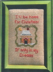 Stickvorlage Pickle Barrel Designs - Ill Be Home For Christmas (Ausverkauf)