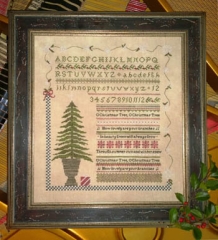 Stickvorlage Samplers Not Forgotten - O Christmas Tree