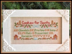 Stickvorlage Country Cottage Needleworks - Cookies For Santa