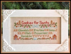 Country Cottage Needleworks - Cookies For Santa