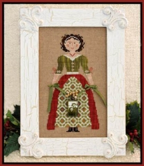 Stickvorlage Little House Needleworks - My Lady At Christmas