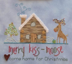 Stickvorlage MarNic Designs - Hearts Come Home For Christmas