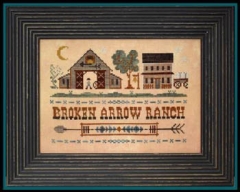 Stickvorlage Little House Needleworks - Tumbleweeds 4 Broken Arrow Ranch
