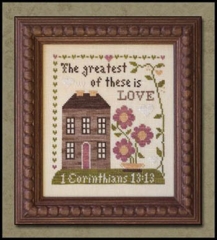 Stickvorlage Little House Needleworks - First Corinthians