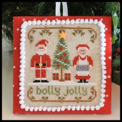 Stickvorlage Country Cottage Needleworks - Classic Collection - Holly Jolly
