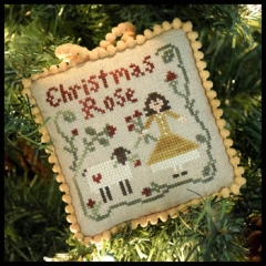 Stickvorlage Little House Needleworks - Sampler Tree - Christmas Rose