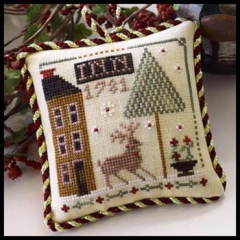 Stickvorlage Little House Needleworks - Sampler Tree - Deer Valley Inn