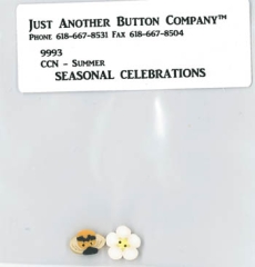 Just Another Button Company - Buttons Seasonal Celebrations Summer