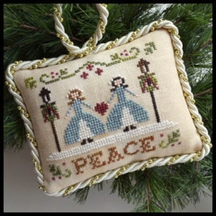 Stickvorlage Little House Needleworks - Sampler Tree - Peace