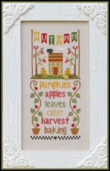 Stickvorlage Country Cottage Needleworks - Seasonal Celebrations - Autumn