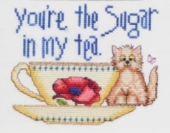 Stickvorlage MarNic Designs - Youre The Sugar In My Tea