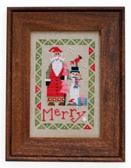 Stickvorlage Heart In Hand Needleart - Wee Santa 2015 (w/chms)