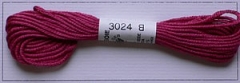Soie dAlger Seidenstickgarn - Farbe 3024 magenta extra