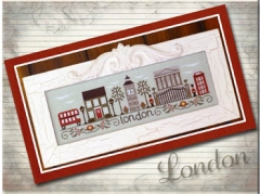 Stickvorlage Country Cottage Needleworks - Afternoon In London