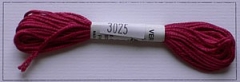 Soie dAlger Seidenstickgarn - Farbe 3025 magenta extra