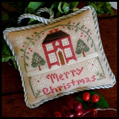 Stickvorlage Little House Needleworks - Sampler Tree - Merry Christmas