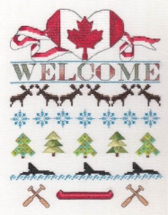 Stickvorlage MarNic Designs - Canada Day