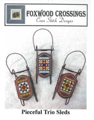 Stickvorlage Foxwood Crossings - Pieceful Trio