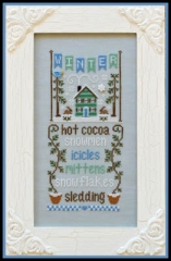 Stickvorlage Country Cottage Needleworks - Seasonal Celebrations - Winter
