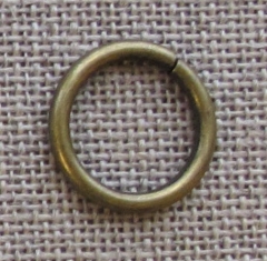 Ringe für Adventskalender messing antik (24 Stück) Ø 19 mm