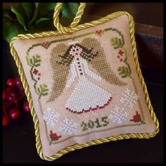 Stickvorlage Little House Needleworks - Sampler Tree - Christmas Angel