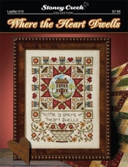 Stickvorlage Stoney Creek Collection - Where The Heart Dwells