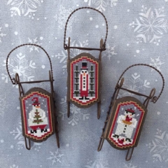 Stickvorlage Foxwood Crossings - Snow Folk