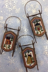 Stickvorlage Foxwood Crossings - Saltbox Sleds