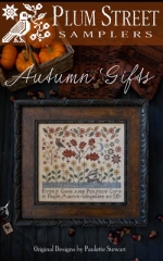 Stickvorlage Plum Street Samplers - Autumn Gifts
