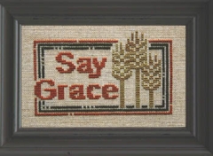 Stickvorlage The Trilogy - Daily Reminder Say Grace