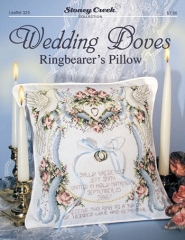 Stickvorlage Stoney Creek Collection - Wedding Doves Ringbearers Pillow