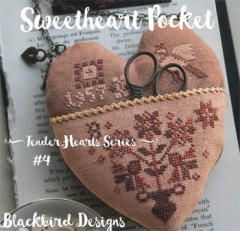 Stickvorlage Blackbird Designs - Sweetheart Pocket