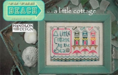 Stickvorlage Hands On Design - To the Beach - A Little Cottage