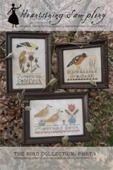 Stickvorlage Heartstring Samplery - Bird Collection Part I