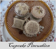 Stickvorlage Nikyscreations - Cupcake Pincushion