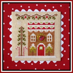 Country Cottage Needleworks - Gingerbread Village 6 Gingerbread House 4