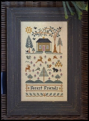 Stickvorlage Little House Needleworks - Forest Friends