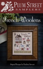 Stickvorlage Plum Street Samplers - French Woolens