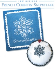 Stickvorlage JBW Designs - French Country Snowflake