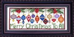 Stickvorlage Bobbie G. Designs - Merry Christmas To All