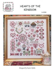 Stickvorlage Rosewood Manor Designs - Hearts Of The Kingdom