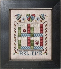 Stickvorlage Stoney Creek Collection - Quilted With Love Believe