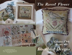Stickvorlage Blackbird Designs - The Rarest Flowers (Garden Club)