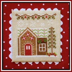 Country Cottage Needleworks - Gingerbread Village 9 Gingerbread House 6