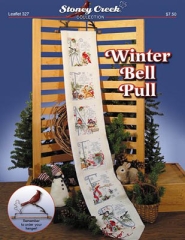Stickvorlage Stoney Creek Collection - Winter Bell Pull