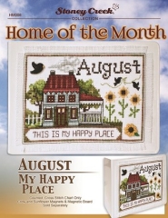 Stickvorlage Stoney Creek Collection - Home Of The Month August